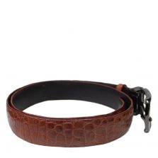 Crocodile Leather Belt S503a